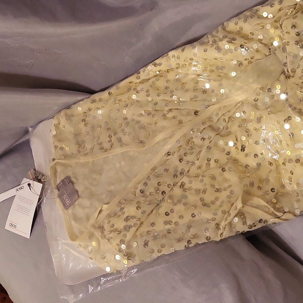 Asoc scatter sequined  Midi komono Dress - Picture 7 of 9